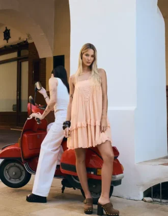 Boho-minijurk