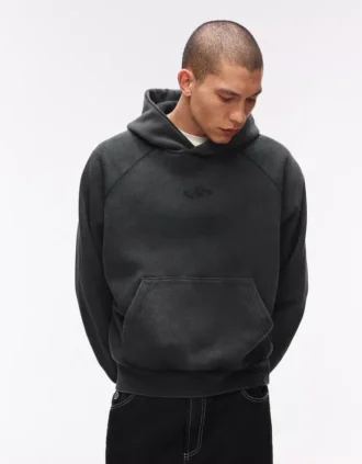 Boxy Fit-sweatshirt met capuchon – Sweatshirts en hoodies