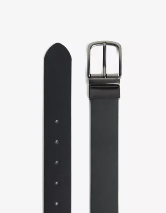 Brede omkeerbare Faux Leather riem – Accessoires
