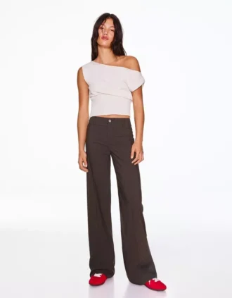 Broek met Wide Leg-pijpen