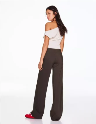 Broek met Wide Leg-pijpen
