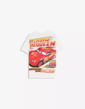 Cars Oversize T-shirt met korte mouwen en print – Dames