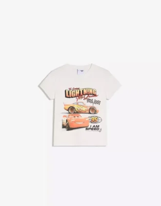 Cars T-shirt met korte mouwen en print