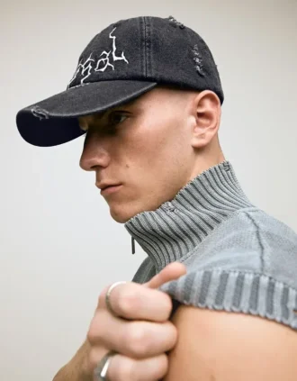 Denim met vervaagd effect – Accessoires
