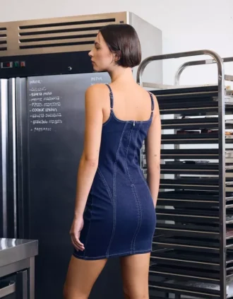 Denim minijurk – Jurken en jumpsuits