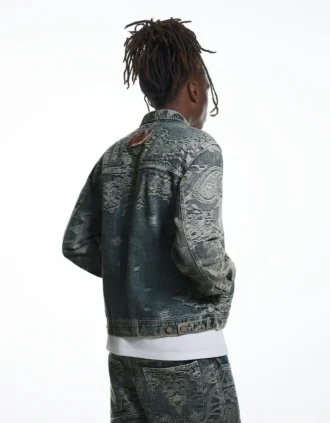 Denimjas Aries X Bershka – Heren