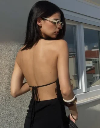 Drapante mini-jurk