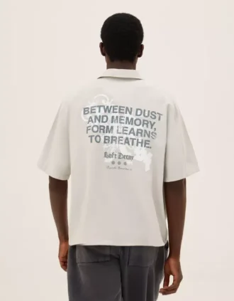 Geborduurd poloshirt met korte mouwen – Overhemden – Heren