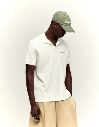 Geborduurd poloshirt met korte mouwen – T-shirts en poloshirts