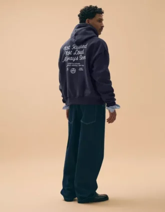 Geborduurde hoodie met boxy Fit-pasvorm – Sweatshirts en hoodies