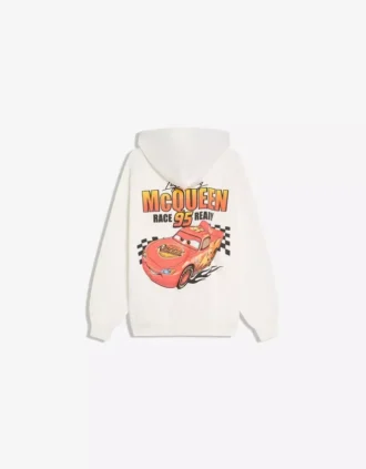 Hoodie met auto-print