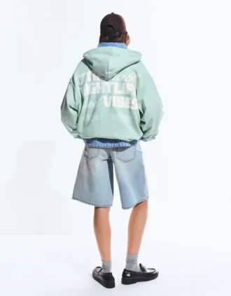 Hoodie met print