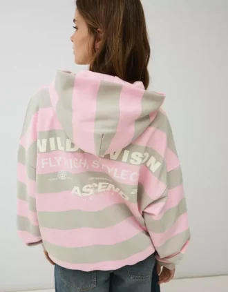Hoodie met print