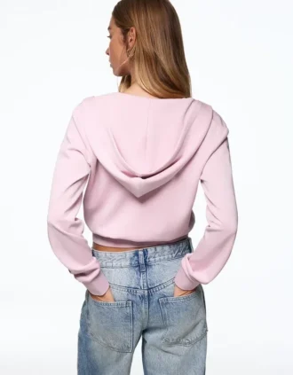 Hoodie met rits