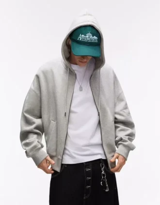 Hoodie met rits – Sweatshirts en hoodies