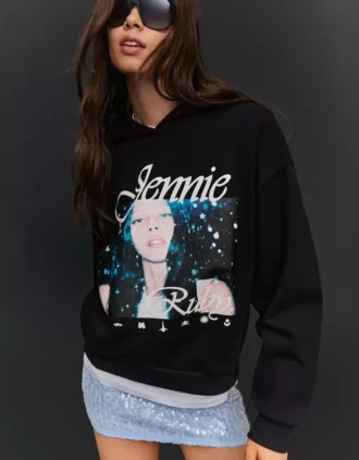 Jennie Ruby Print Hoodie – Dames