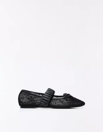 Kantballerina’s – Platte schoenen