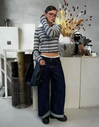 Lage taille, Wide Leg Jeans