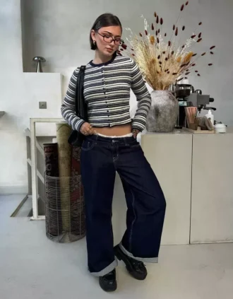 Lage taille, Wide Leg Jeans