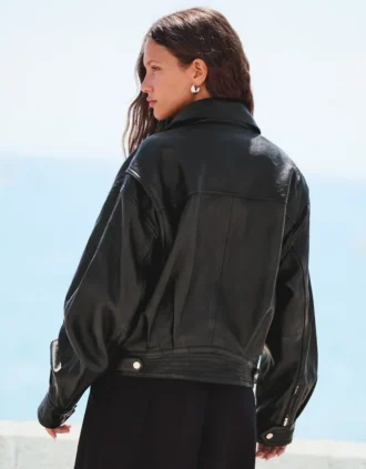 Leather motorjack – Jassen en trenchcoats
