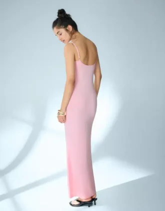 Midi-jurk met bandjes en plooien – Jurken en jumpsuits