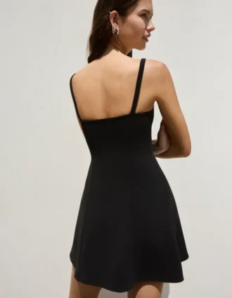 Mini-corsetjurk met bandjes