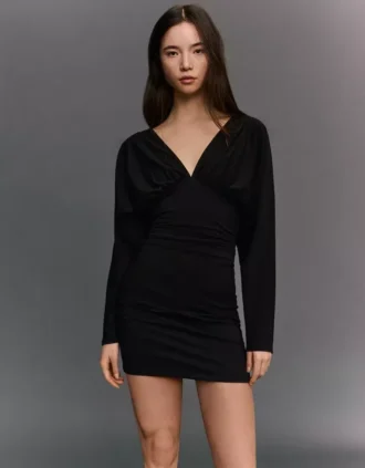 Mini-jurk met ruches – Jurken en jumpsuits
