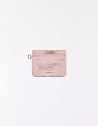 Mini-kaarthouder van Faux Leather – leerlook