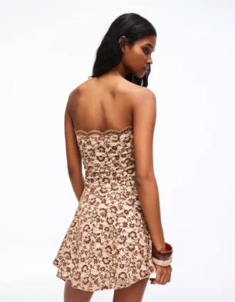 Off-The-Shoulder mini-jurk