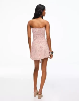 Off-The-Shoulder mini-jurk