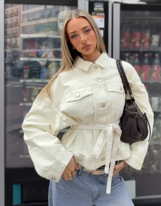 Oversize Denim jas – Jassen en trenchcoats