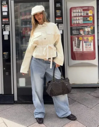 Oversize Denim jas – Jassen en trenchcoats