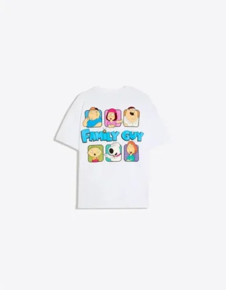 Oversize T-shirt met Family Guy-print