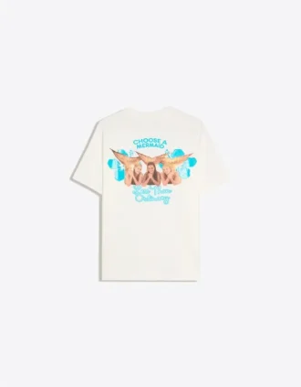 Oversize T-shirt met H2O-print