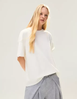 Oversize T-shirt met korte mouwen – T-shirts