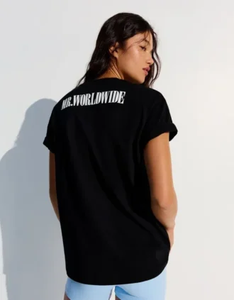 Oversize T-shirt met Pitbull-print