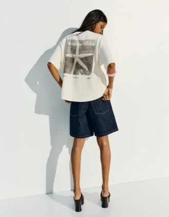 Oversize T-shirt met print