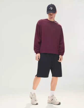 Pluche bermuda – Shorts en jorts