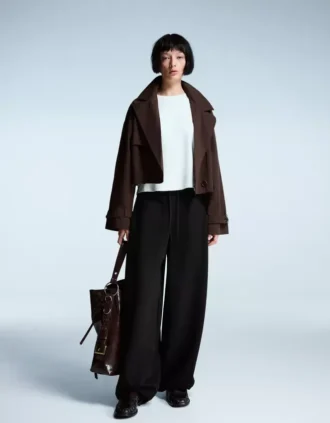 Pluche broek met stoppers