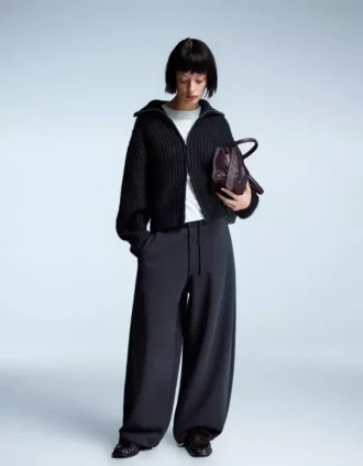 Pluche broek met stoppers
