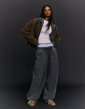 Pluche broek met stoppers – Broek