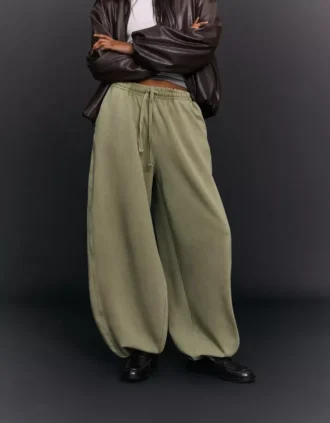 Pluche broek met stoppers – Broek