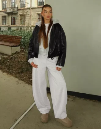 Pluche broeken met stoppers – #Bershkastyle – Dames