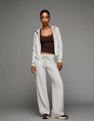 Pluche jersey broek