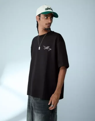 Pluche T-shirt met korte mouwen en print – T-shirts en Polo’s