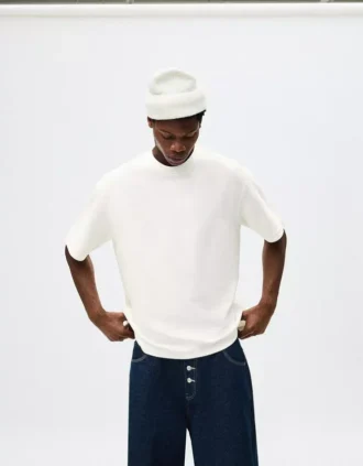 Pluche T-shirt met korte mouwen – T-shirts en Polo’s