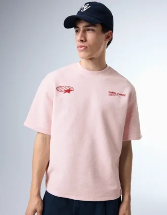 Pluche T-shirt met print – T-shirts en Polo’s