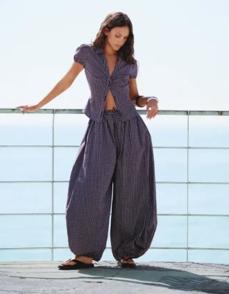 Popeline bloomerbroek