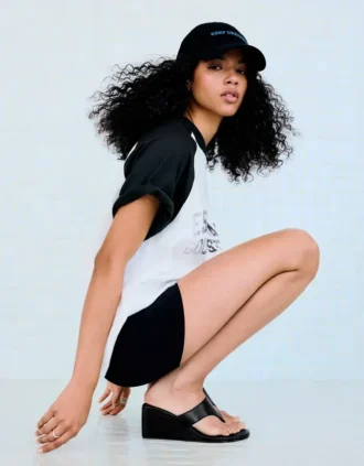 Sandal met sleehak – Dames