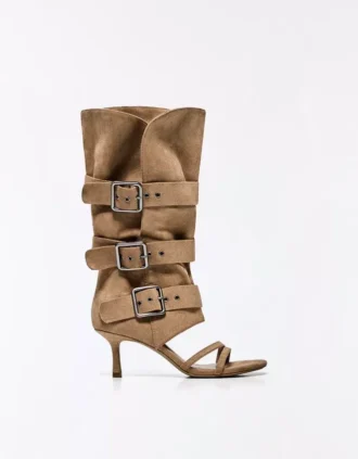 Sandalen met hakken en gespen – Sandalen met hakken